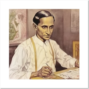 C.V. Raman scientis Posters and Art